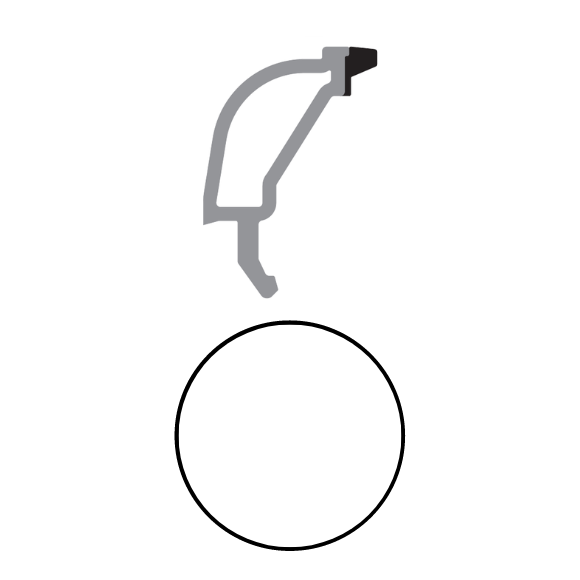 Synseal Synerjy JBead UPVC Window Glazing Bead 4MJB28