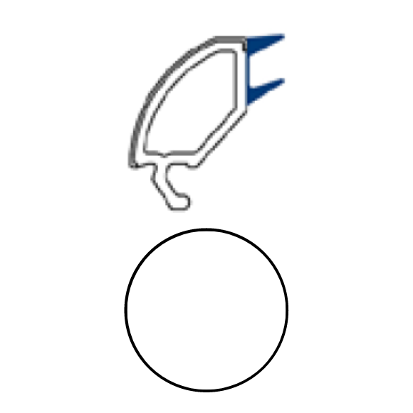 Swish Twenty Four Seven Ovolo UPVC Window Glazing Bead X838