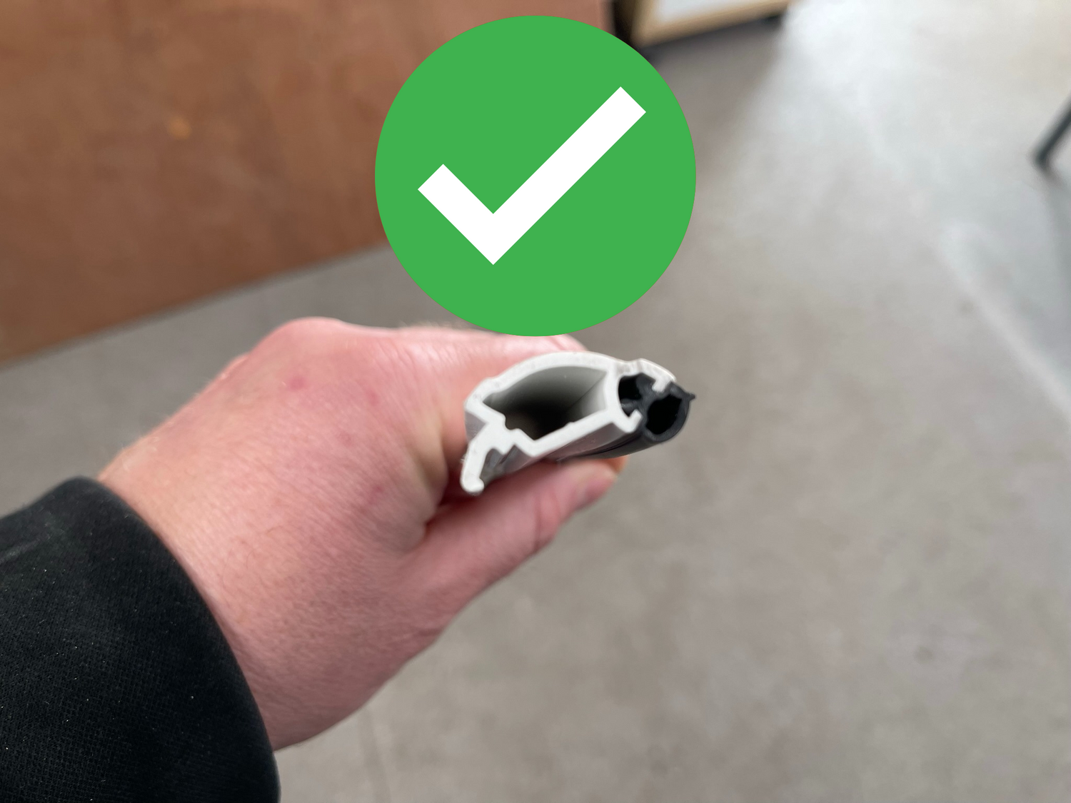 IDENTIFY YOUR BEAD for Ordering UPVC Window Glazing Beads