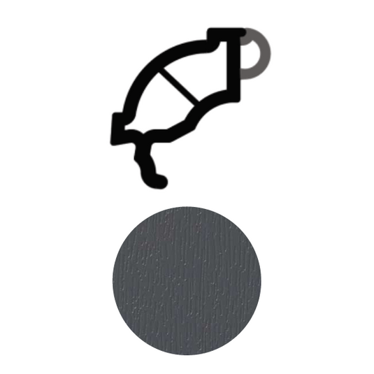 Selecta Advance 70 Ovolo UPVC Window Glazing Bead - 1722