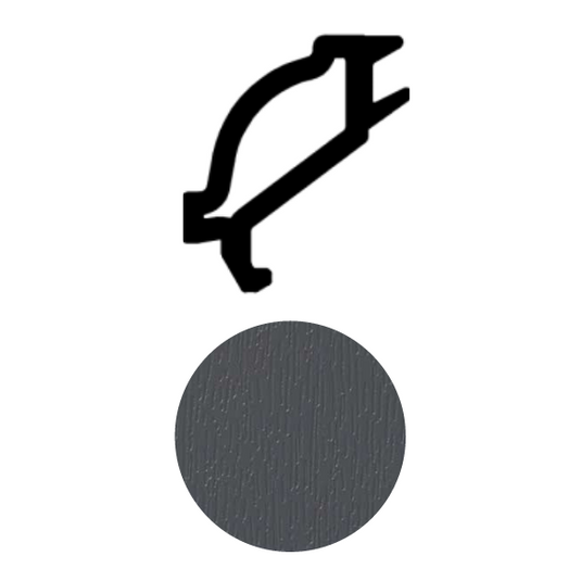 Spectus Elite 70 Step Ovolo UPVC Window Glazing Bead - B62