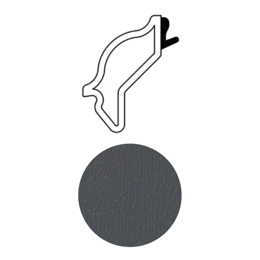 Eurocell Eurologik Ovolo UPVC Window Glazing Bead - EWS7312