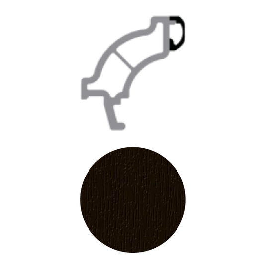 Synseal Legend 70 Ovolo UPVC Window Glazing Bead - 5OJB28