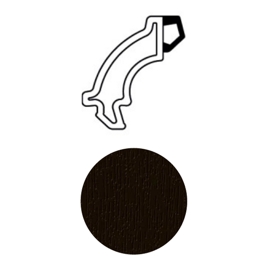 Liniar Ovolo UPVC Window Glazing Bead - LSW041