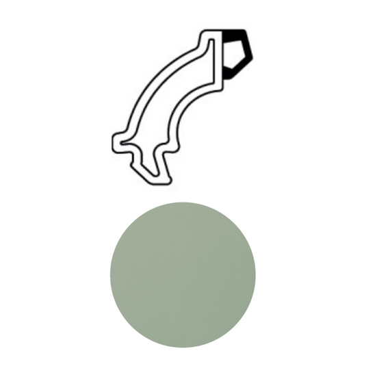 Liniar Ovolo UPVC Window Glazing Bead - LSW041