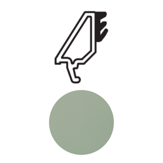 Veka Halo Flat UPVC Window Glazing Bead - P10429