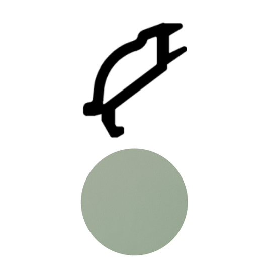 Profile 22 Optima Ovolo UPVC Window Glazing Bead - QS50