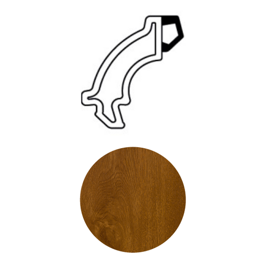 Liniar Ovolo UPVC Window Glazing Bead - LSW041