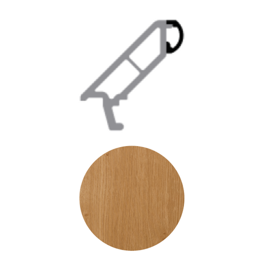 Synseal Legend 70 Flat UPVC Window Glazing Bead - 5CJB28