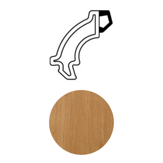 Liniar Ovolo UPVC Window Glazing Bead - LSW041