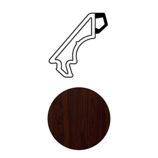 Liniar Flat UPVC Window Glazing Bead - LCW041