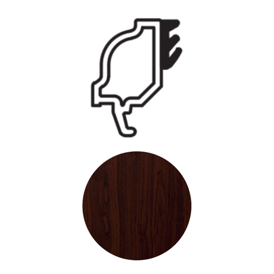 Veka Halo Ovolo UPVC Window Glazing Bead - P10431