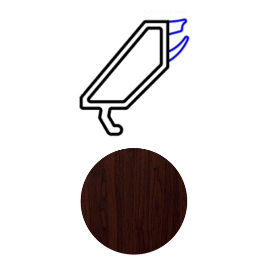 Veka M70 Flat UPVC Window Glazing Bead - P107154