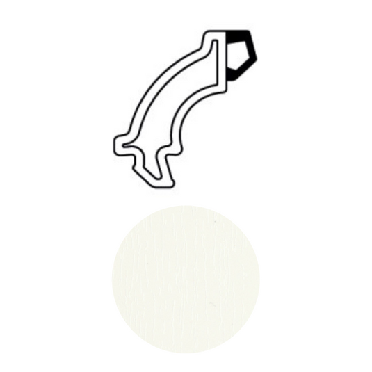 Liniar Ovolo UPVC Window Glazing Bead - LSW041